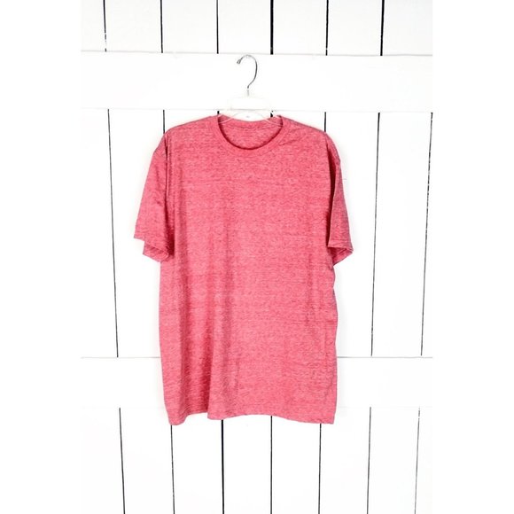 Vintage basic peachy pink cotton heather tshirt - Picture 1 of 4